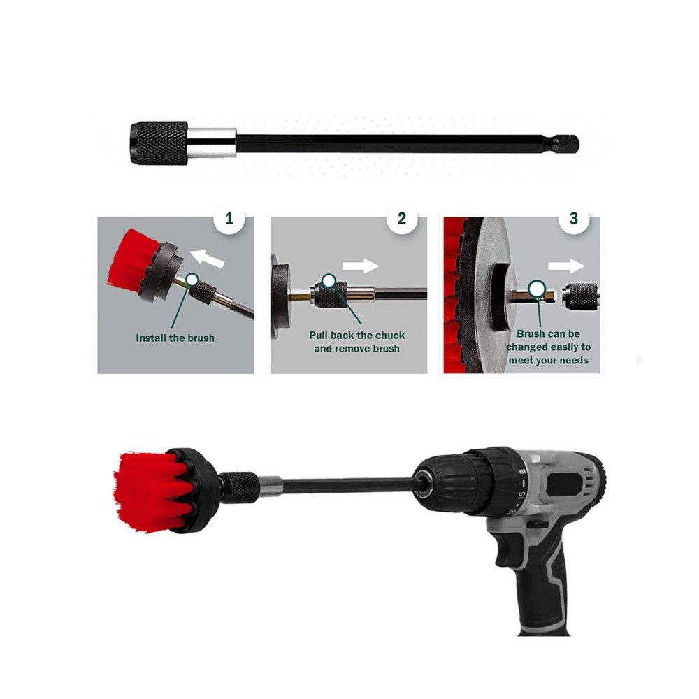 Подовжувач для щітки MaxShine Drill brush Extension 150 мм. (7011021)