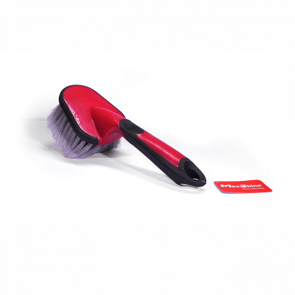 Щітка м'яка для чистки колес MaxShine Tire Brush червоно-чорний (7011016)