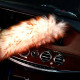 Щітка з лами для видалення пилу MaxShine Lambswool Duster жовтий (704605)