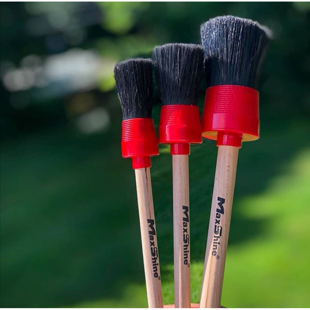 Детейлінг набір щіток 3 шт MaxShine Detailing Brush Set (704610)