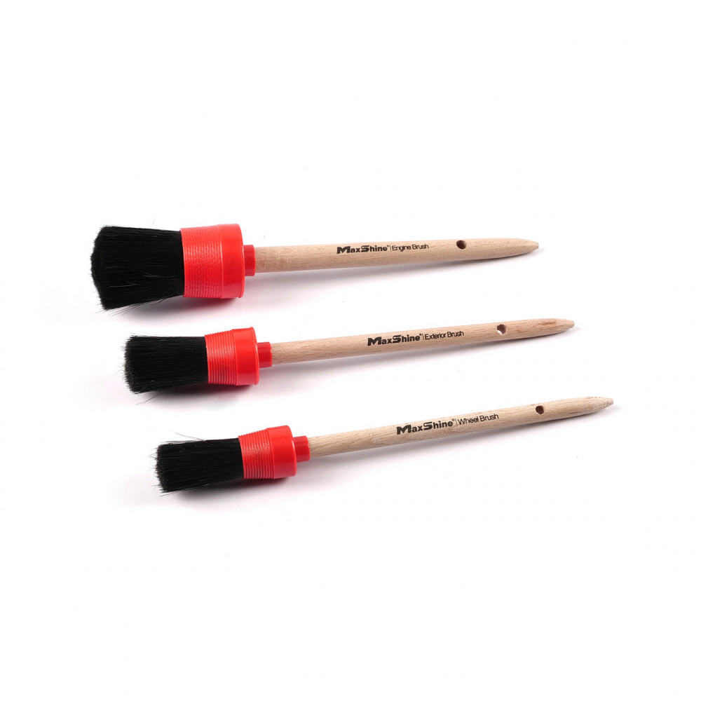 Детейлінг набір щіток 3 шт MaxShine Detailing Brush Set (704610)