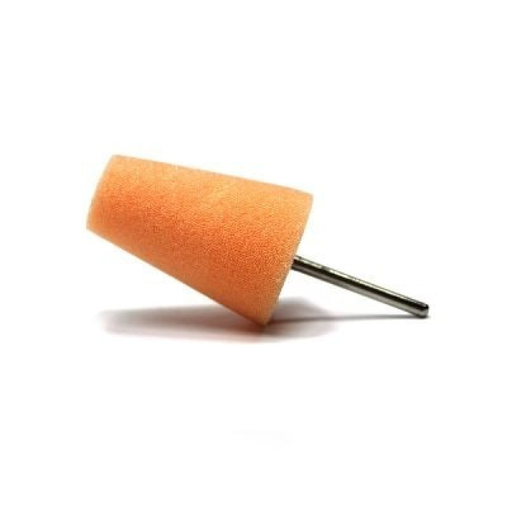 Набір конусних полірувальних кругів поролонових 10 шт MaxShine Orange Polishing Pad 3x4.5 см. помаранчевий (MN01-OPP)