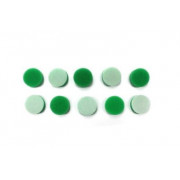 Набір полірувальних кругів поролонових 10 шт. - MaxShine Green Polishing Pad 26 мм. зелений (MN01-GPP02)