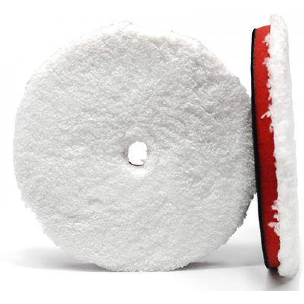 Полірувальний круг мікрофібровий фінішний - MaxShine Microfiber Finishing Pad 155 мм. червоний (2053155R)