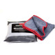 Рушник мікрофібровий для авто MaxShine Microfiber Towel 40x60 см. 600 gsm сіро-червоний (1014060G)