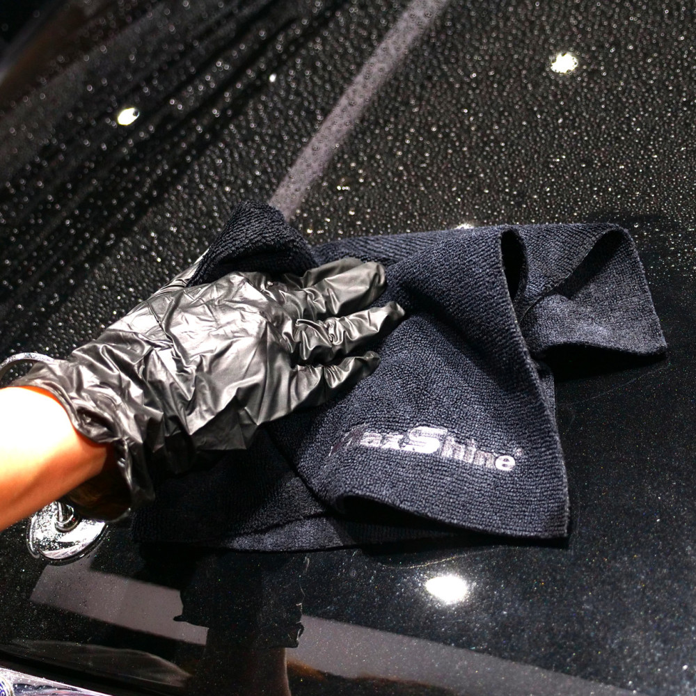 Набір рушників 5 шт для авто MaxShine General Purpose Microfiber Towel 40x40 см. чорний (1104040B)