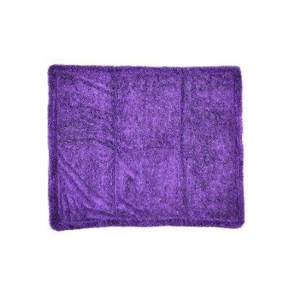 Рушник з крученої мікрофібри MaxShine Duo Twisted Loop Drying Towel 50x60 см. 1200 gsm фіолетовий (1195060P)