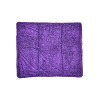 Рушник з крученої мікрофібри MaxShine Duo Twisted Loop Drying Towel 50x60 см. 1200 gsm фіолетовий (1195060P)