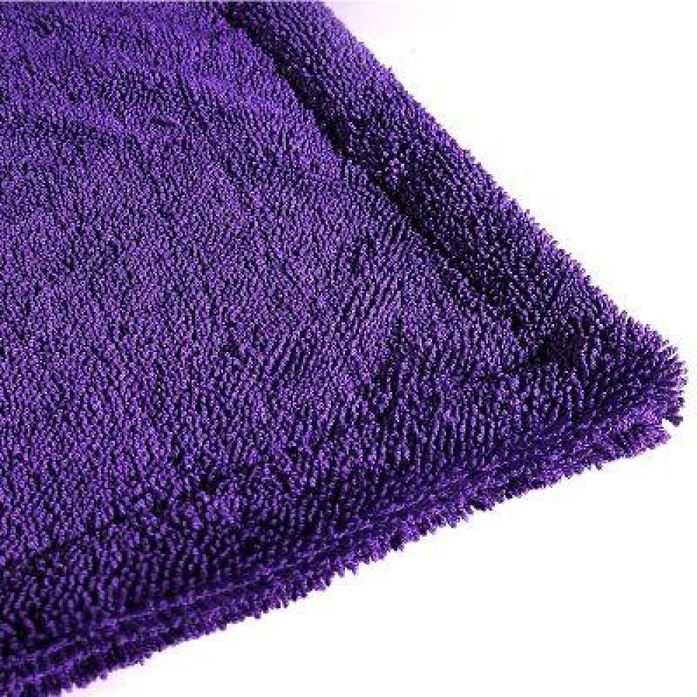 Рушник з крученої мікрофібри MaxShine Duo Twisted Loop Drying Towel 50x60 см. 1200 gsm фіолетовий (1195060P)