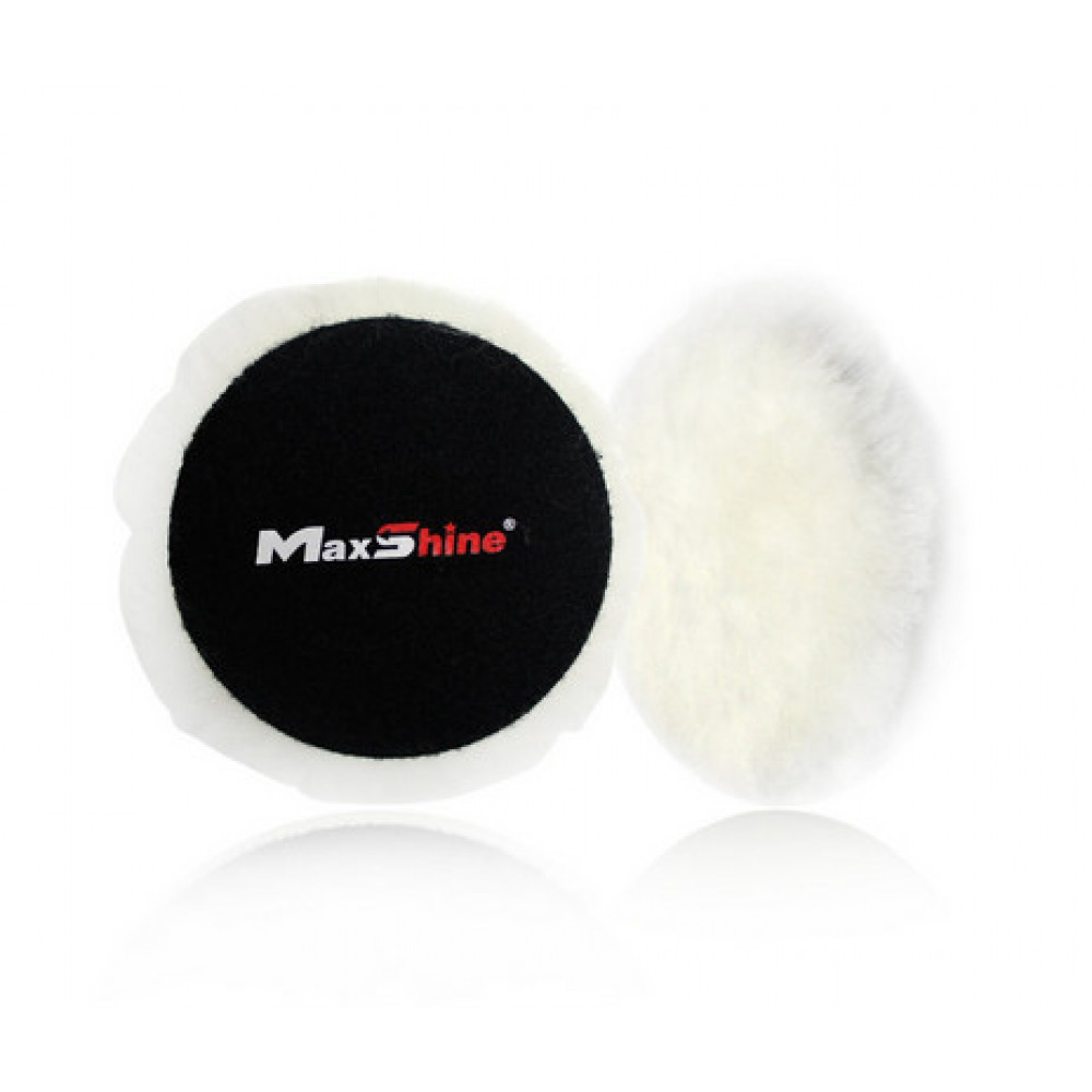 Полірувальний круг шерстяний - MaxShine Premium Wool Cutting Pad 150 мм. (2063150)
