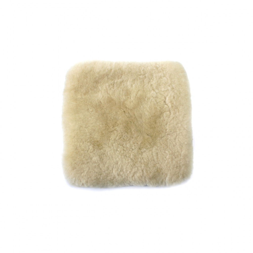 Квадратна преміум мочалка з лами для миття авто MaxShine Lambswool Wash Pad Premium Plus 25х25 см. (8011002)