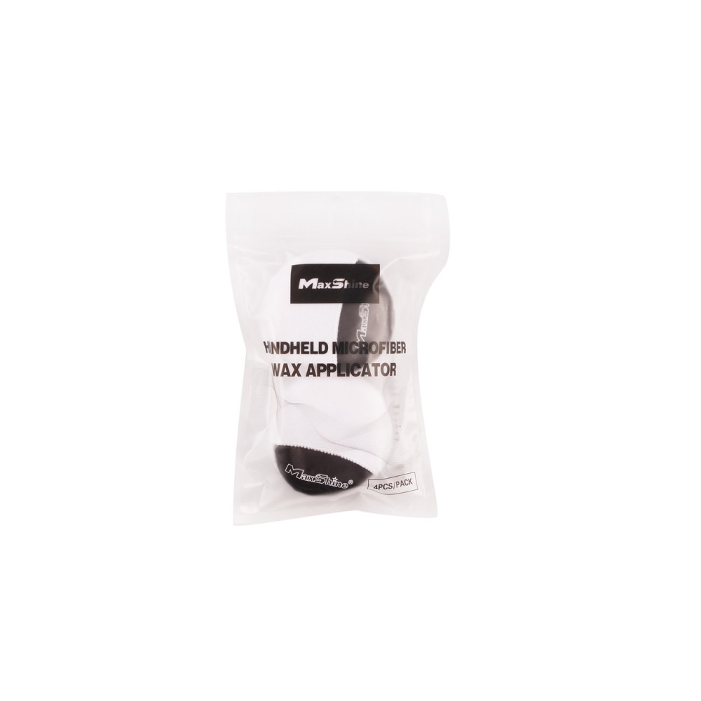 Набір мікрофібрових аплікаторів для нанесення кераміки 4 шт MaxShine Microfiber Coating Applicator 8 см. (9011018)