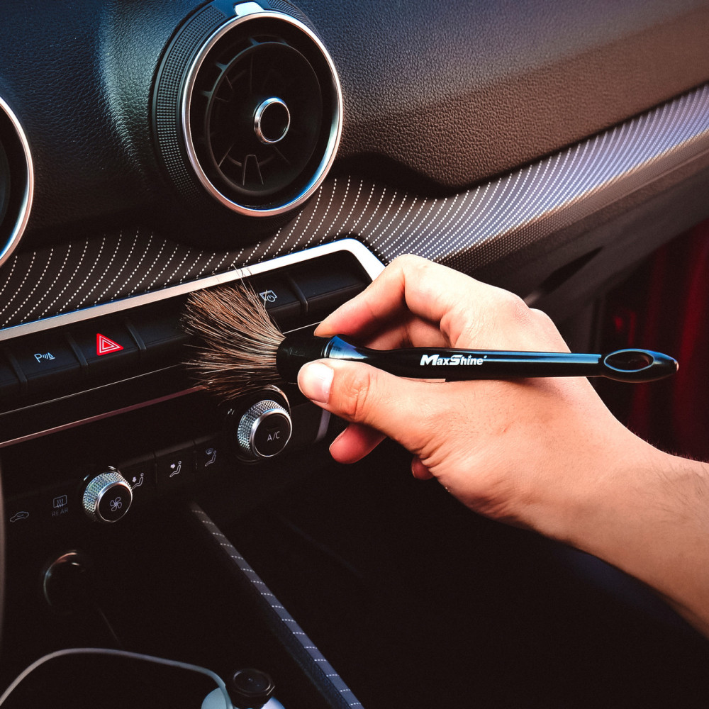 Щітка преміум для інтер'єру та екстер'єру MaxShine Premium Interior & Exterior Detailing Brush 18 мм. (704612)
