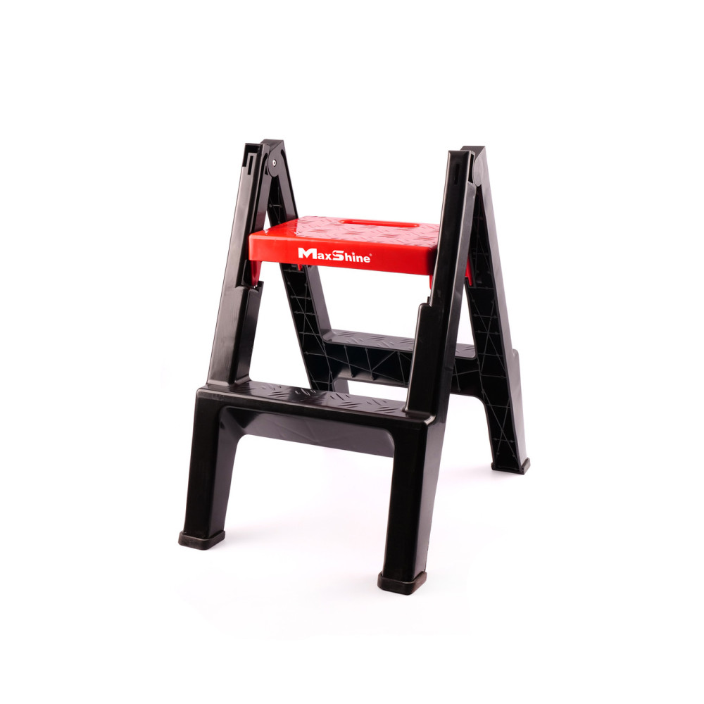 Розкладна драбина, табурет MaxShine Folding Detailing Stap Stool чорний (702305)