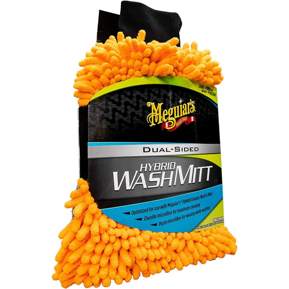 Гібридна рукавиця для мийки автомобіля Meguiar's Hybrid Wash Mitt (X210200)