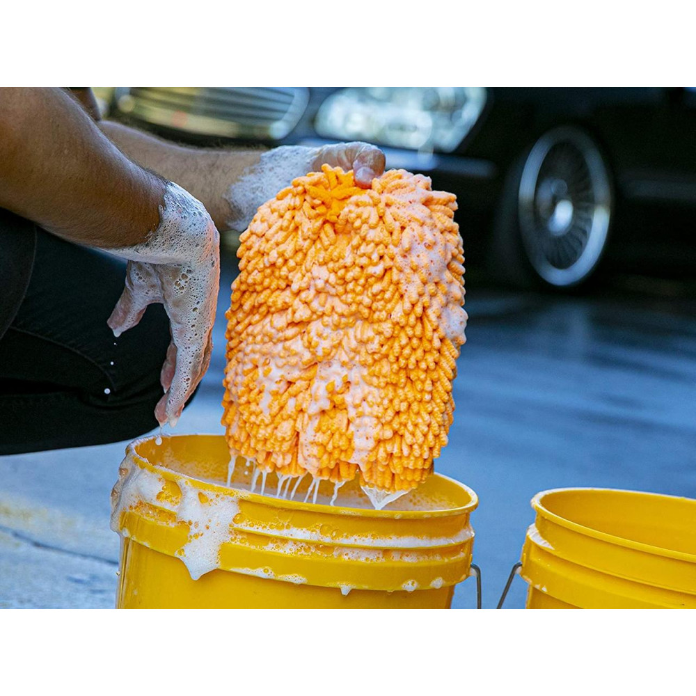 Гібридна рукавиця для мийки автомобіля Meguiar's Hybrid Wash Mitt (X210200)