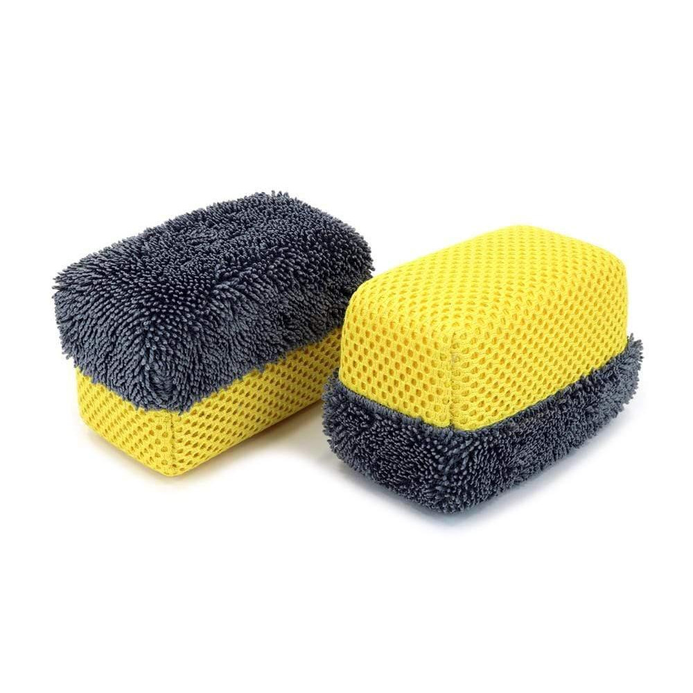Аплікатор для чистки та чорніння гуми Autofiber Dressing Applicator Tire Saver сіро-жовтий (SX-TIRE234)