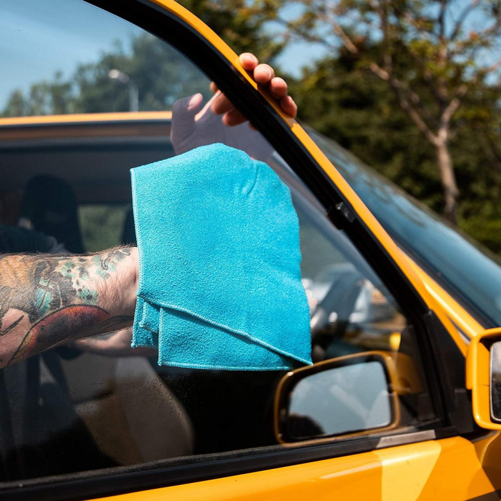 Рушник для скла Meguiar's Perfect Clarity Glass Towel 40,6х40,6 см. синій (X210300)