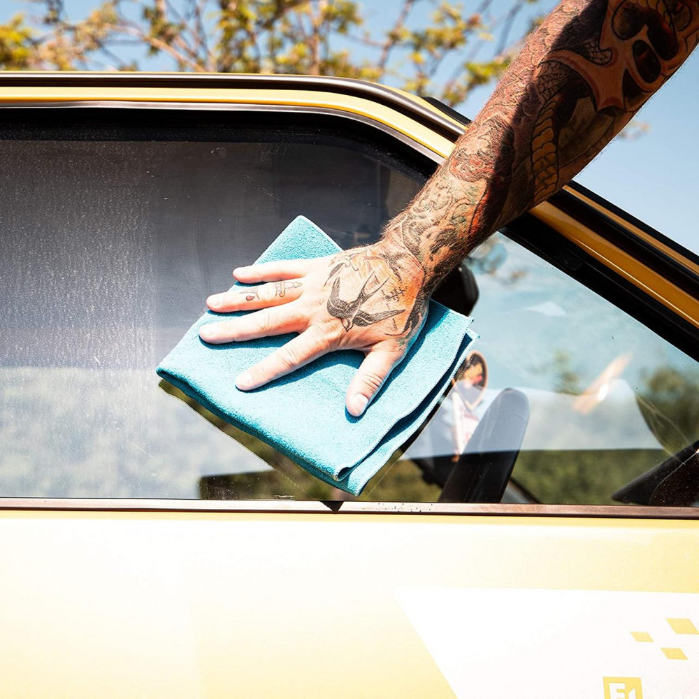 Рушник для скла Meguiar's Perfect Clarity Glass Towel 40,6х40,6 см. синій (X210300)