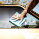 Рушник для скла Meguiar's Perfect Clarity Glass Towel 40,6х40,6 см. синій (X210300)