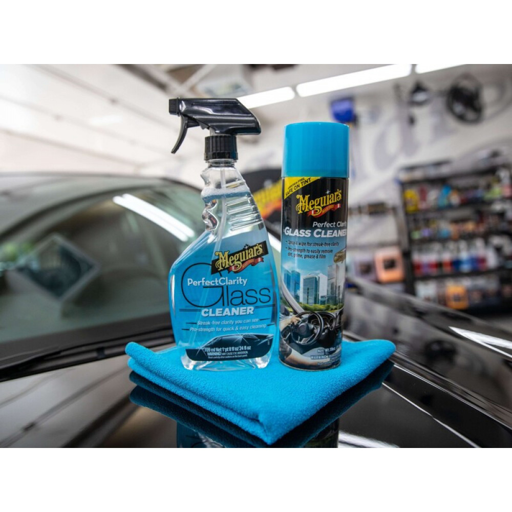 Рушник для скла Meguiar's Perfect Clarity Glass Towel 40,6х40,6 см. синій (X210300)