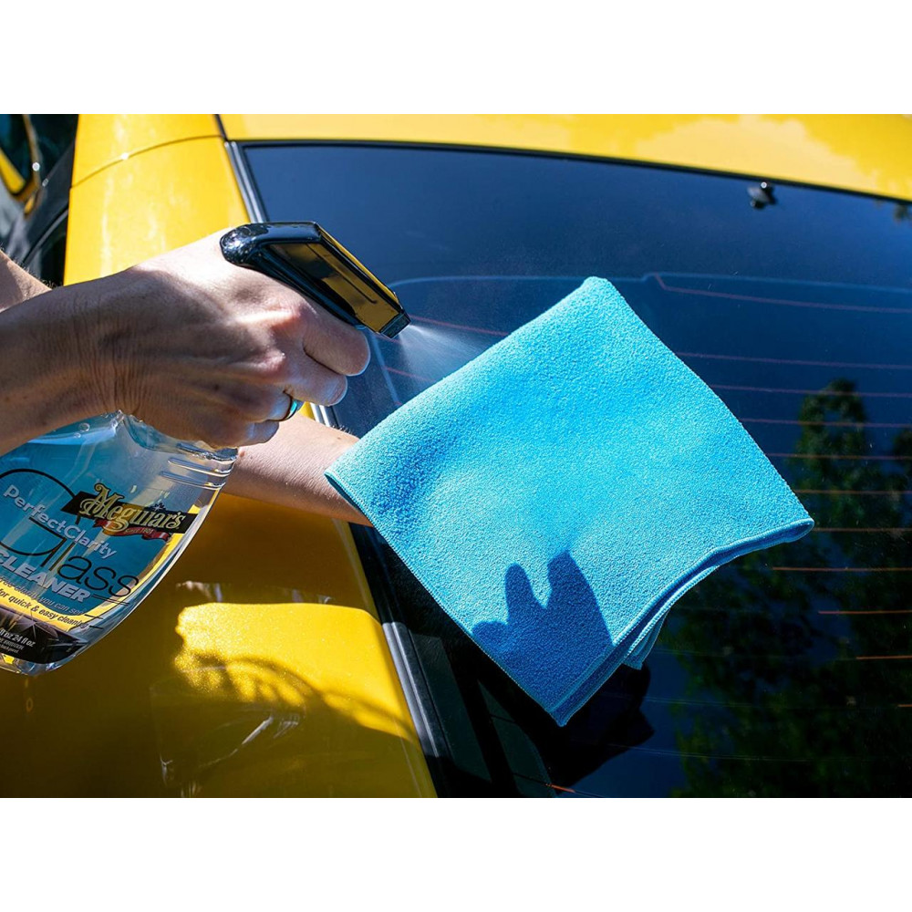 Рушник для скла Meguiar's Perfect Clarity Glass Towel 40,6х40,6 см. синій (X210300)