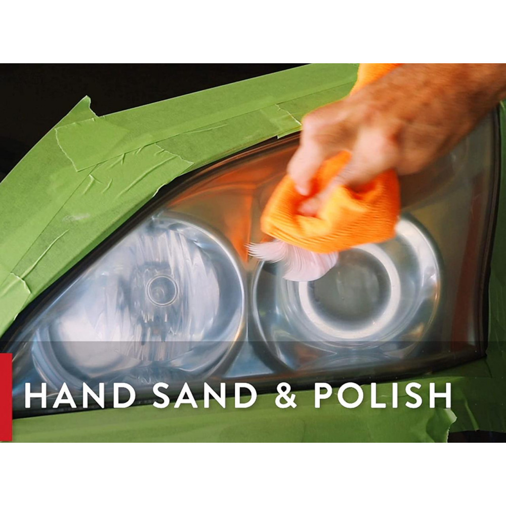 Базовий набір для відновлення фар автомобіля Meguiar's Basic Headlight Restoration Kit (G2960)