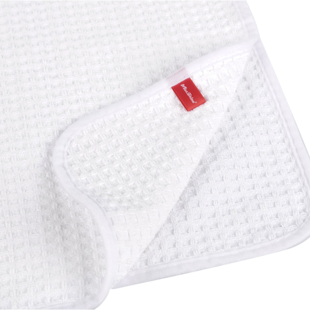 Набір вафельних рушників 3 шт. MaxShine Glass Clean and Dry Microfiber Towel 35x35 см. білий (1043535W)
