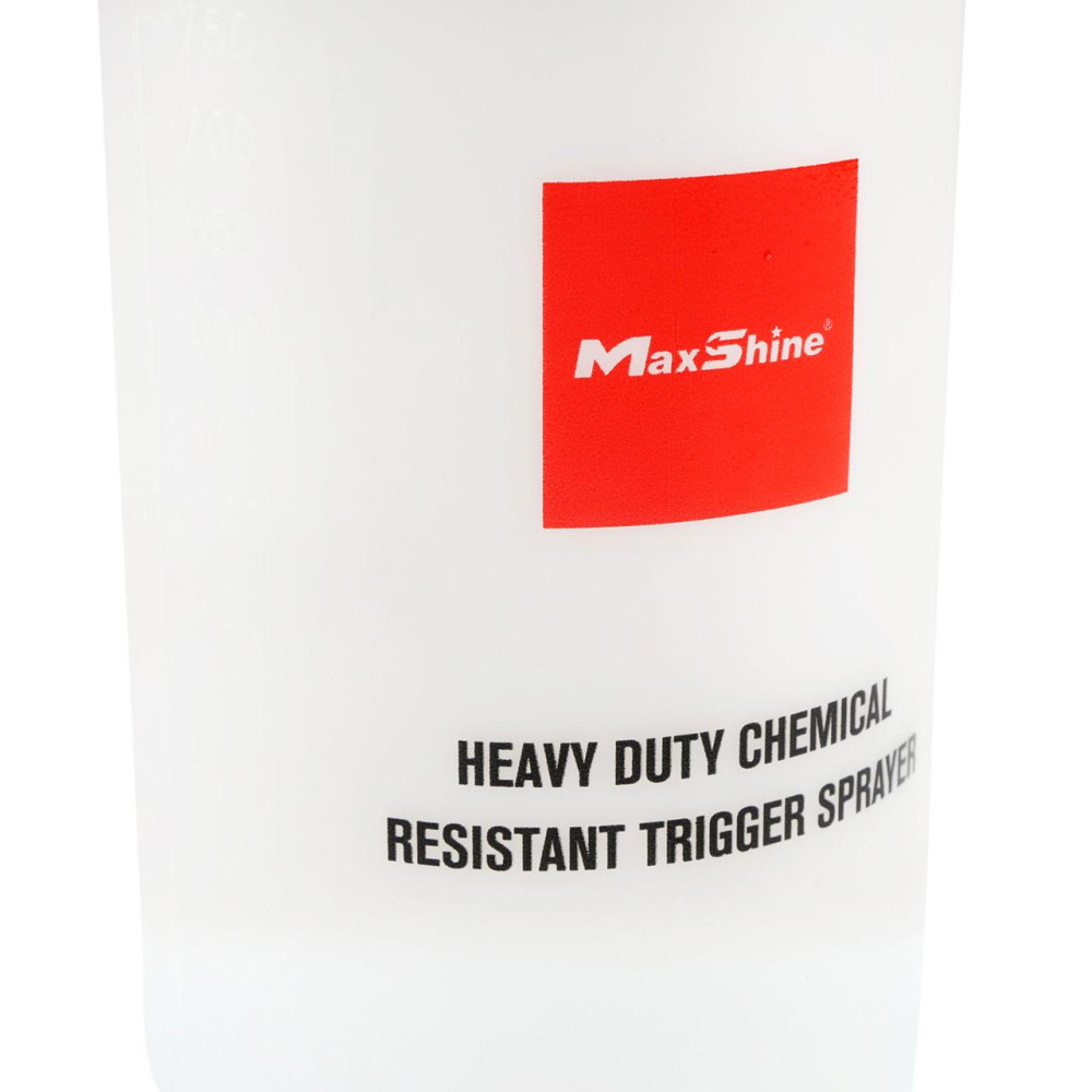 Набір хімстійкого тригера з ємністю MaxShine Heavy Duty Chemical Resistant Trigger 750 мл. (RTS001)