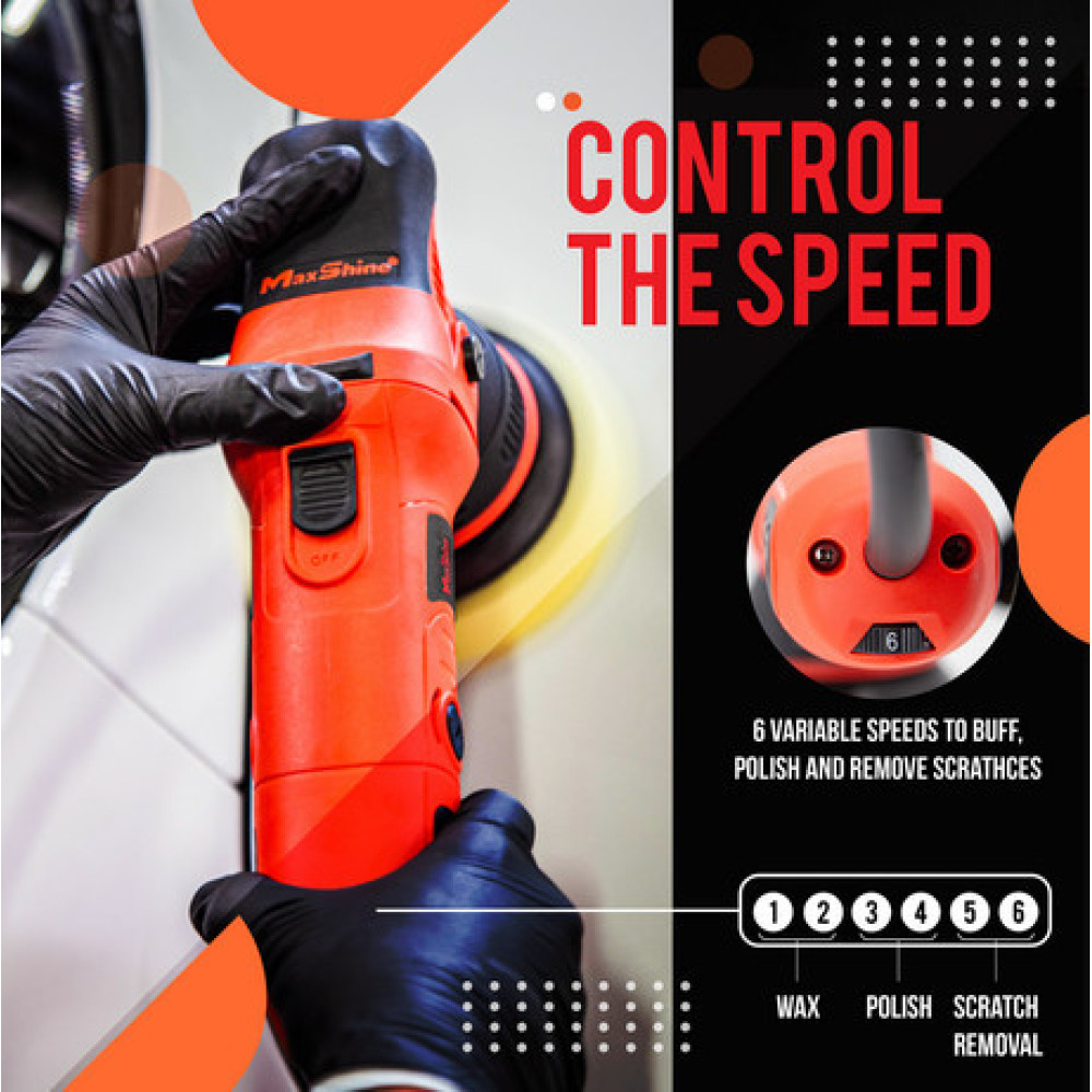 Полірувальна машинка подвійної дії MaxShine Dual Action Polisher (M8S V2)