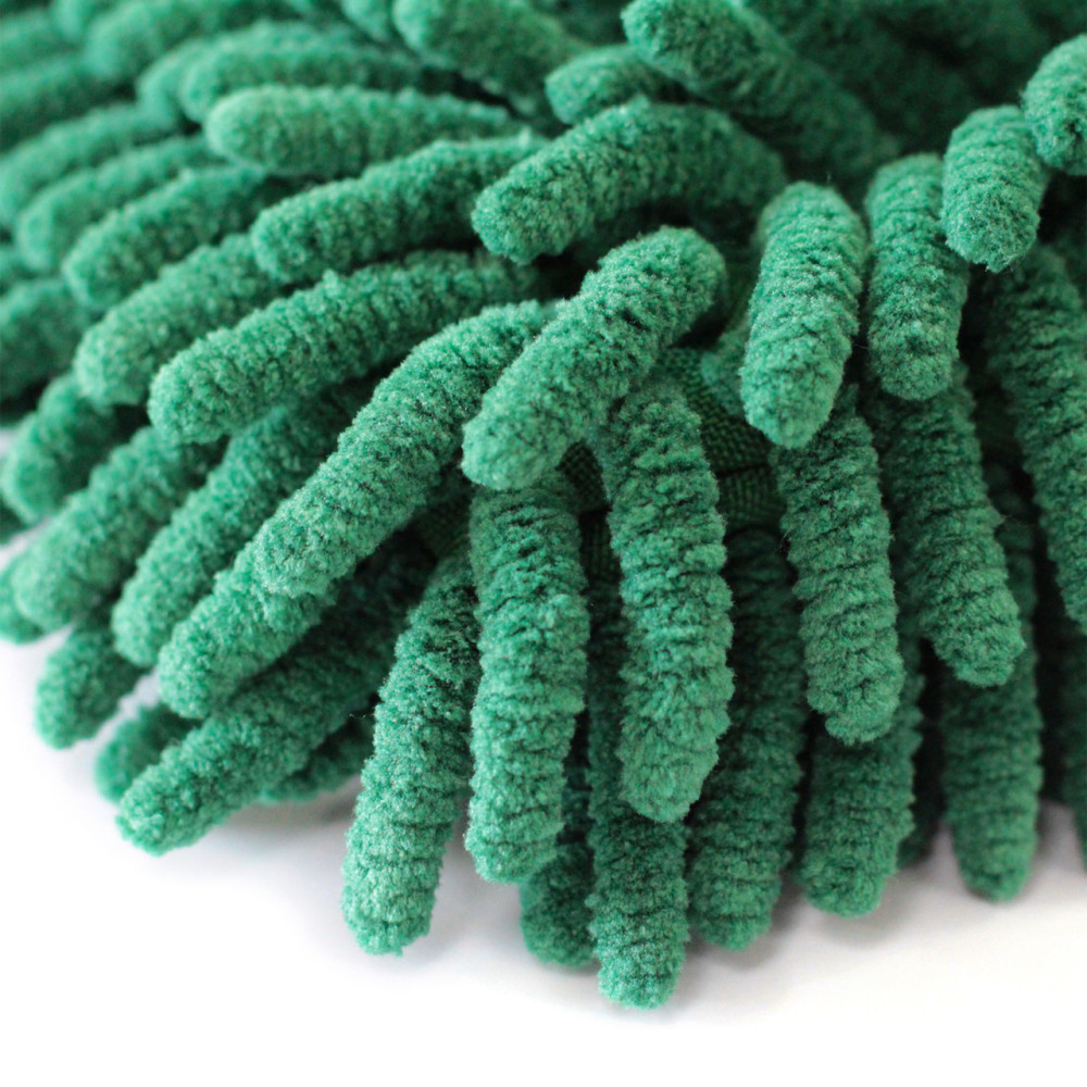 Рукавичка для миття авто MaxShine Micro Chenille Wash Mitt зелений (1120003G)