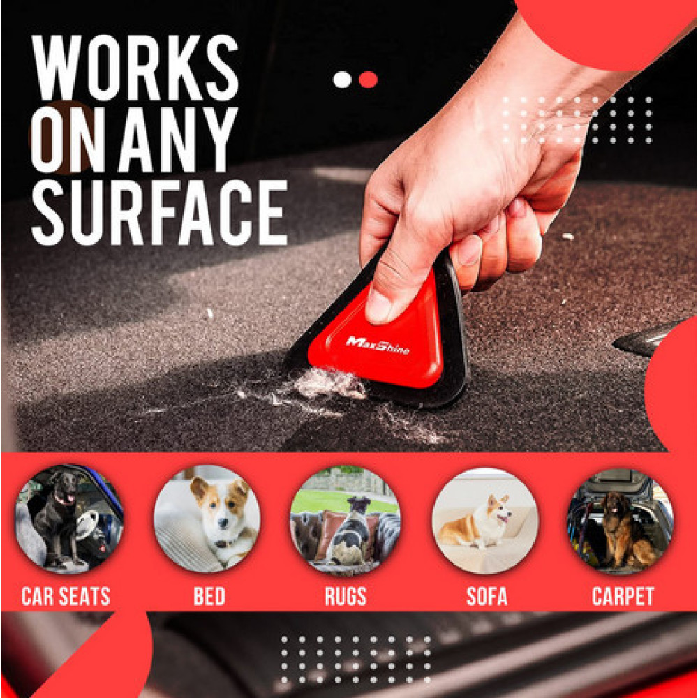 Міні-щітка для збирання шерсті з килимів MaxShine Pet Hair Removal Carpet Brush (7011028)