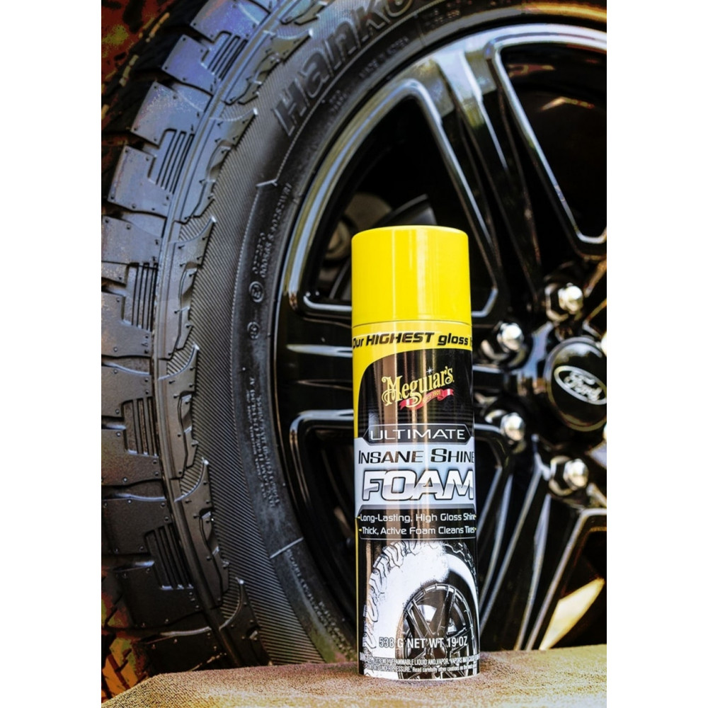 Піна для догляду і блиску шин Meguiar's Ultimate Insane Shine Foam 538 г. (G210419)
