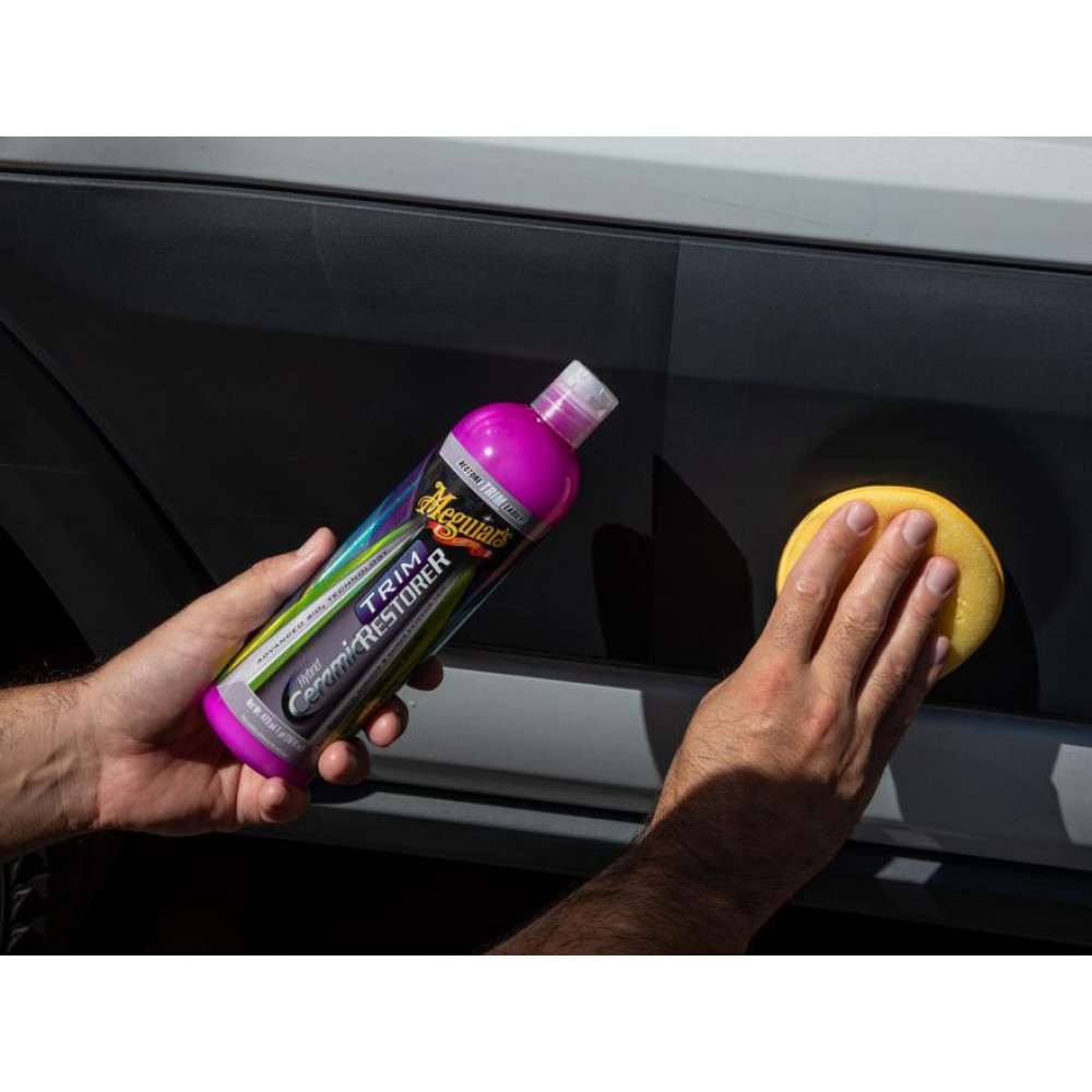 Гібридний керамічний відновлювач пластику автомобіля Meguiar's Hybrid Ceramic Trim Restorer 473 мл. (G220316)