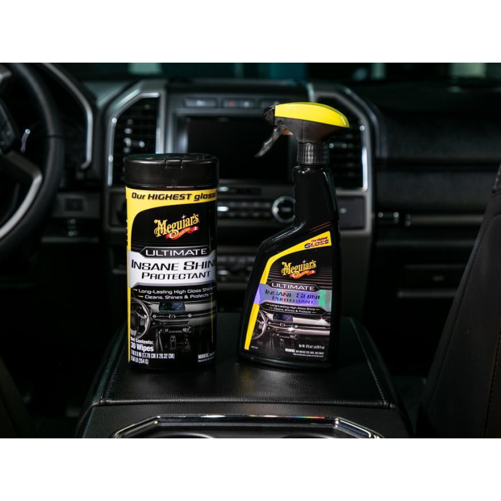 Засіб для догляду в салоні автомобіля Meguiar's Ultimate Insane Shine Protectant 473 мл. (G220216)