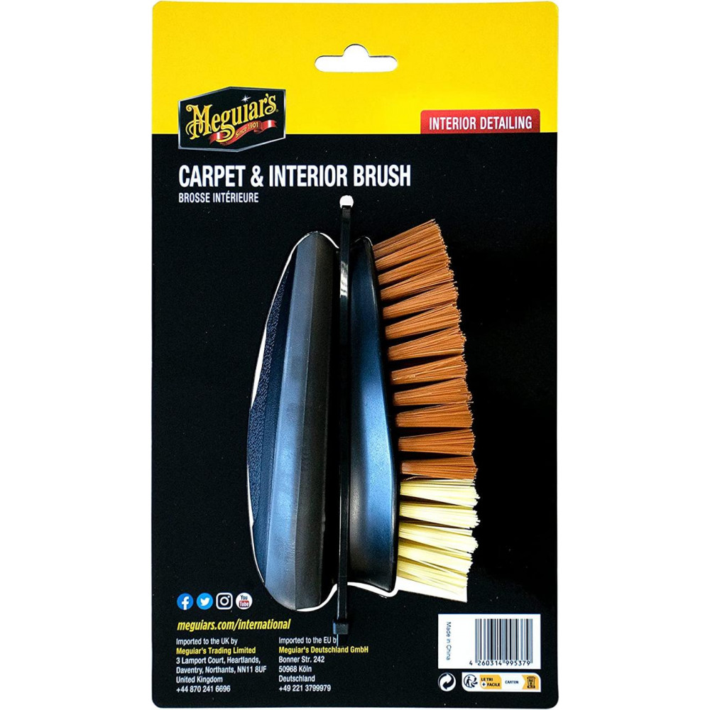 Щітка для хімчистки салону автомобіля Meguiar's Carpet & Interior Brush (X1000EU)