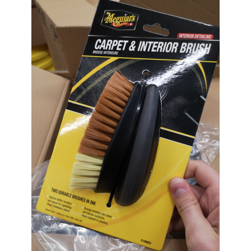 Щітка для хімчистки салону автомобіля Meguiar's Carpet & Interior Brush (X1000EU)