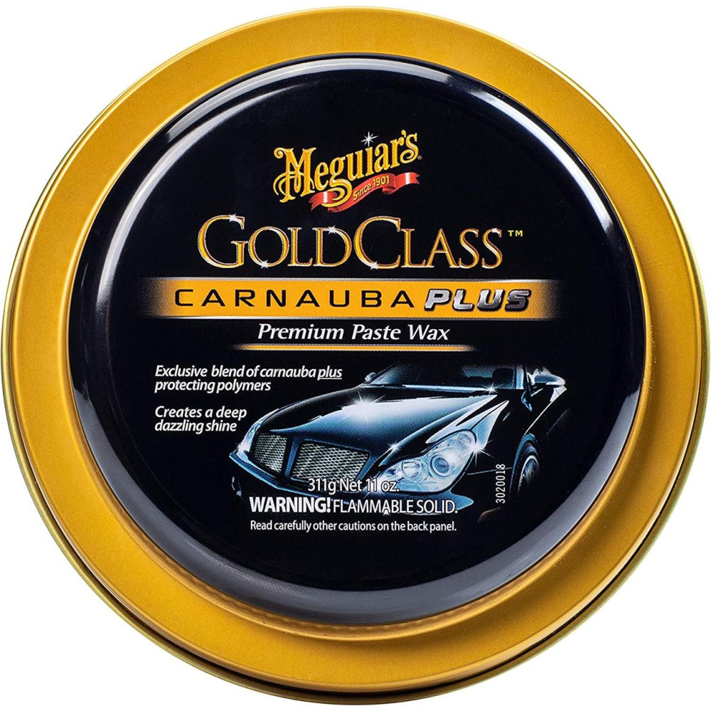 Карнауба твердий віск - Meguiar`s Gold Class Carnauba Plus Paste Wax 311 г. (G7014J, G7014EU)