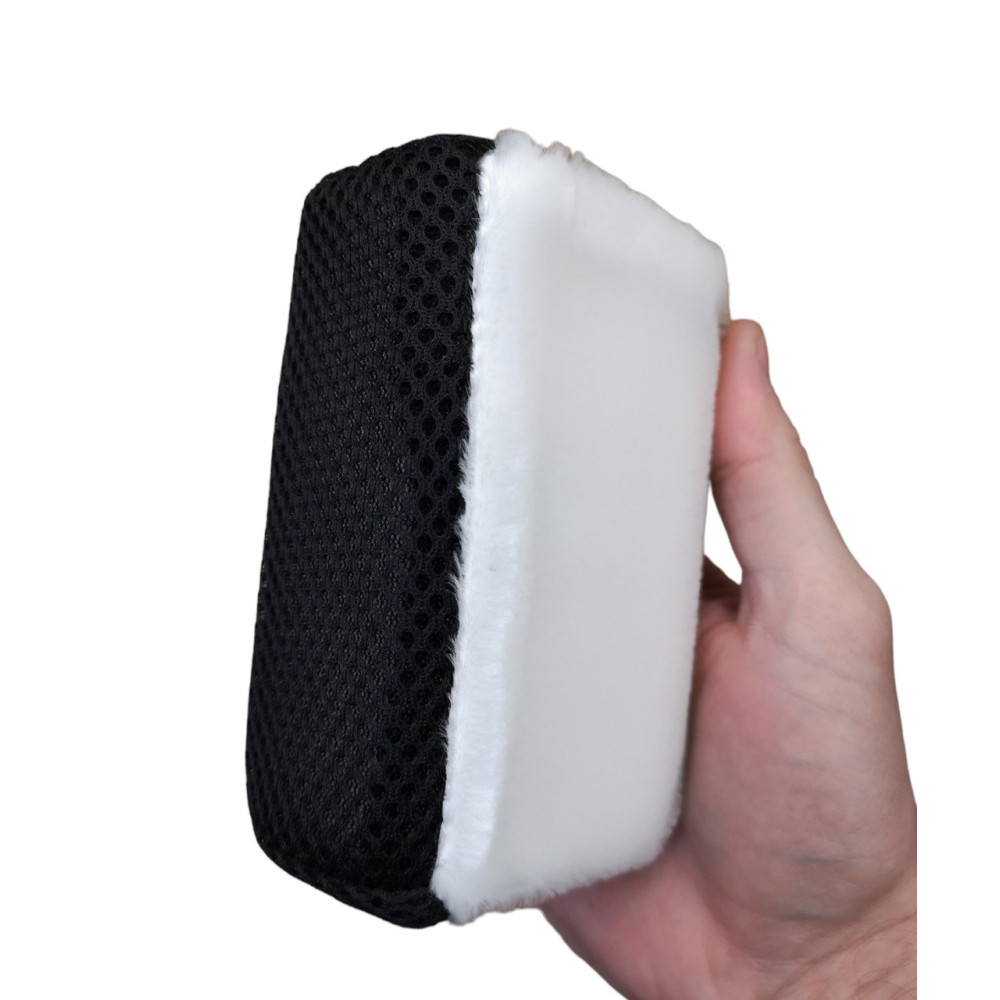 Скраб ніндзя для салону авто - MaxShine Scrub Ninja Scrubbing Block Car Sponge чорний (MS-SNS04)
