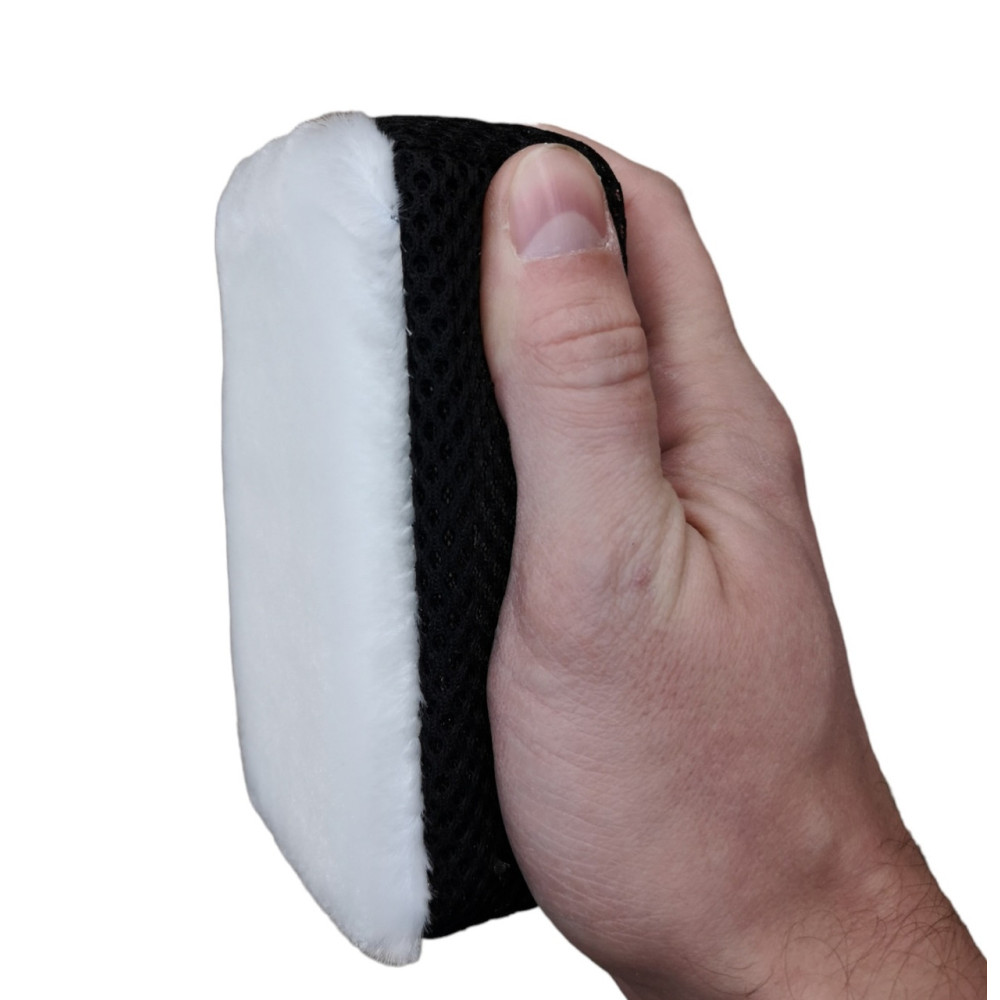 Скраб ніндзя для салону авто - MaxShine Scrub Ninja Scrubbing Block Car Sponge чорний (MS-SNS04)