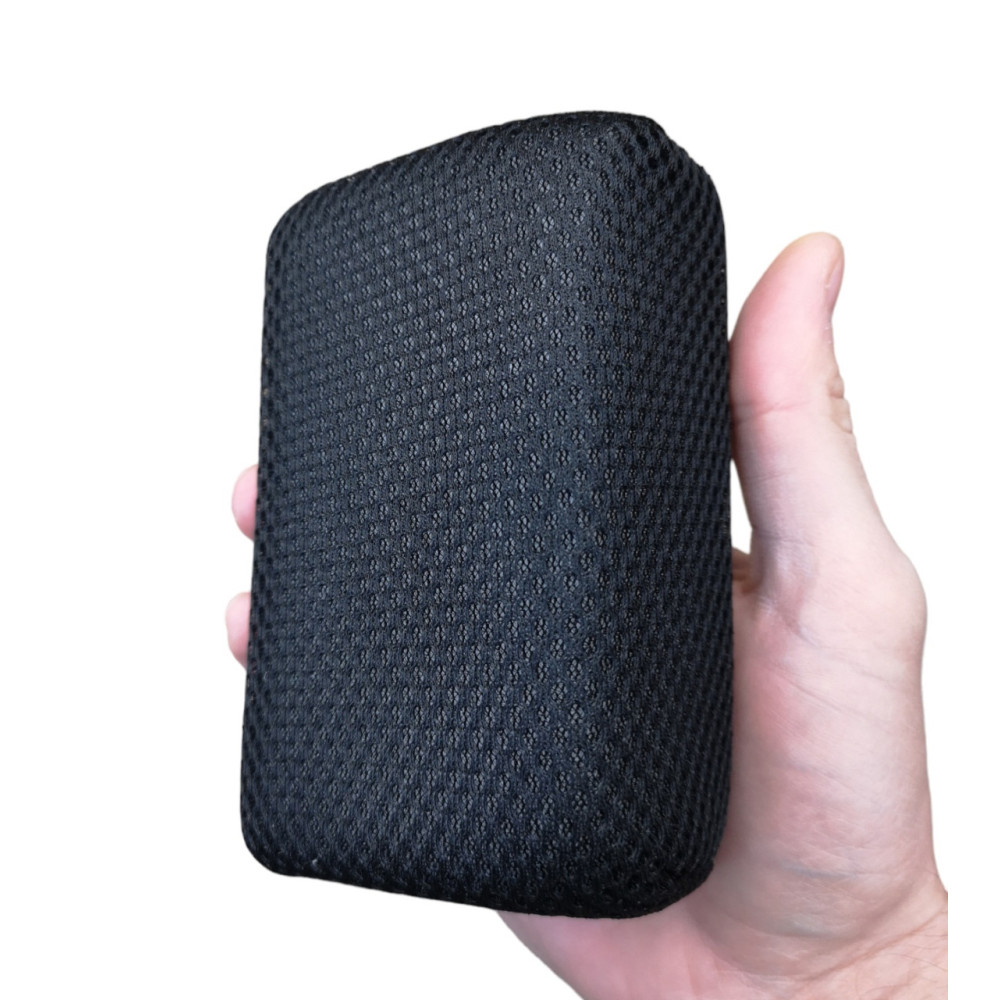 Скраб ніндзя для салону авто - MaxShine Scrub Ninja Scrubbing Block Car Sponge чорний (MS-SNS04)