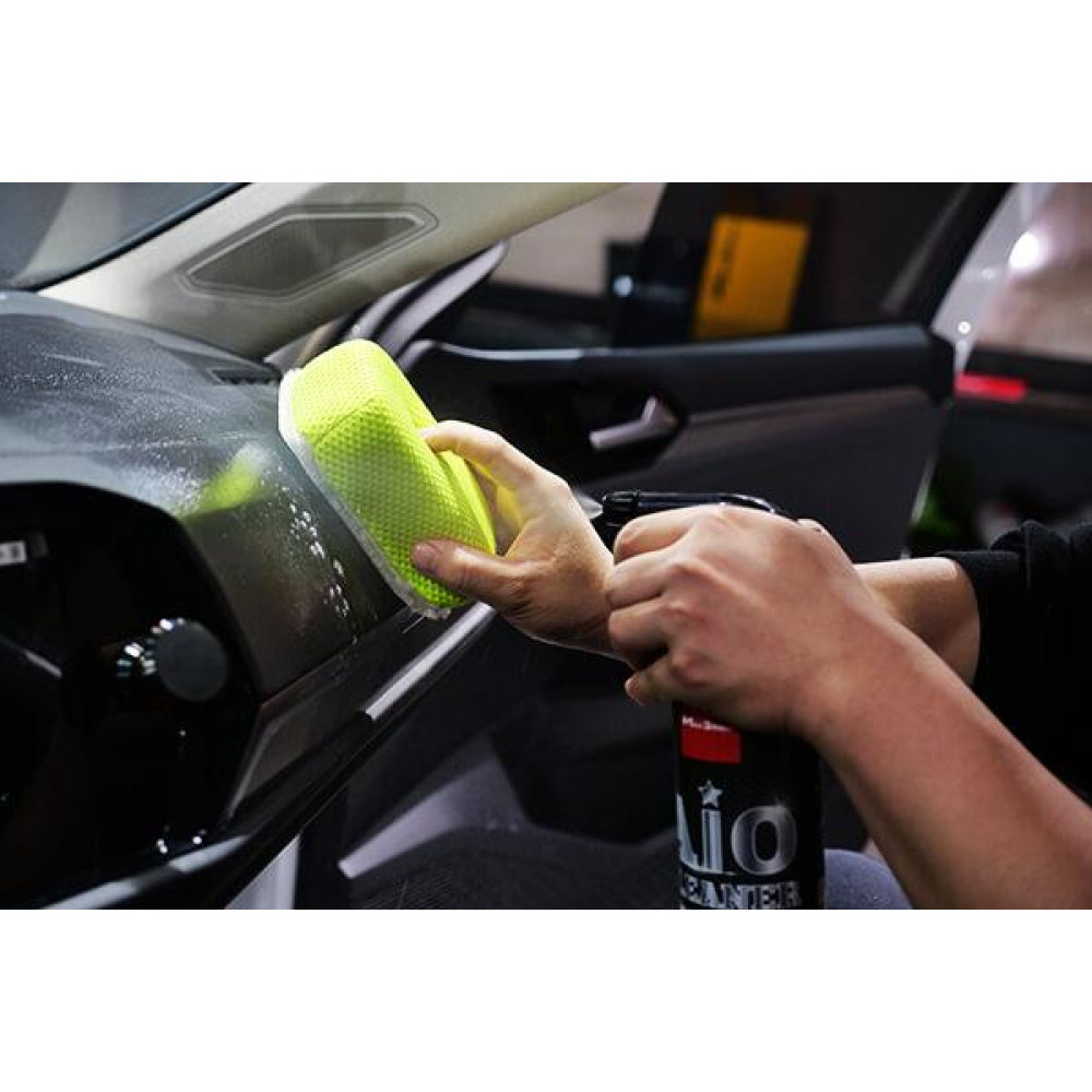 Скраб ніндзя для салону авто - MaxShine Scrub Ninja Scrubbing Block Car Sponge чорний (MS-SNS04)