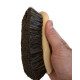Щітка з кінського ворсу для чистки шкіри - MaxShine Leather Brush бежевий (MS-WB08)