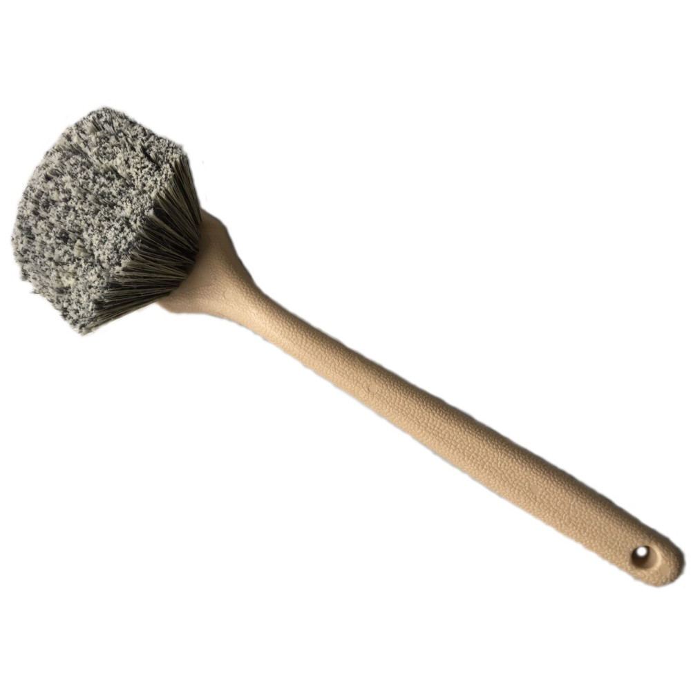 Щітка з довгою ручкою для мийки дисків та арок - MaxShine Wheel Brush бежевий (MS-WB36)