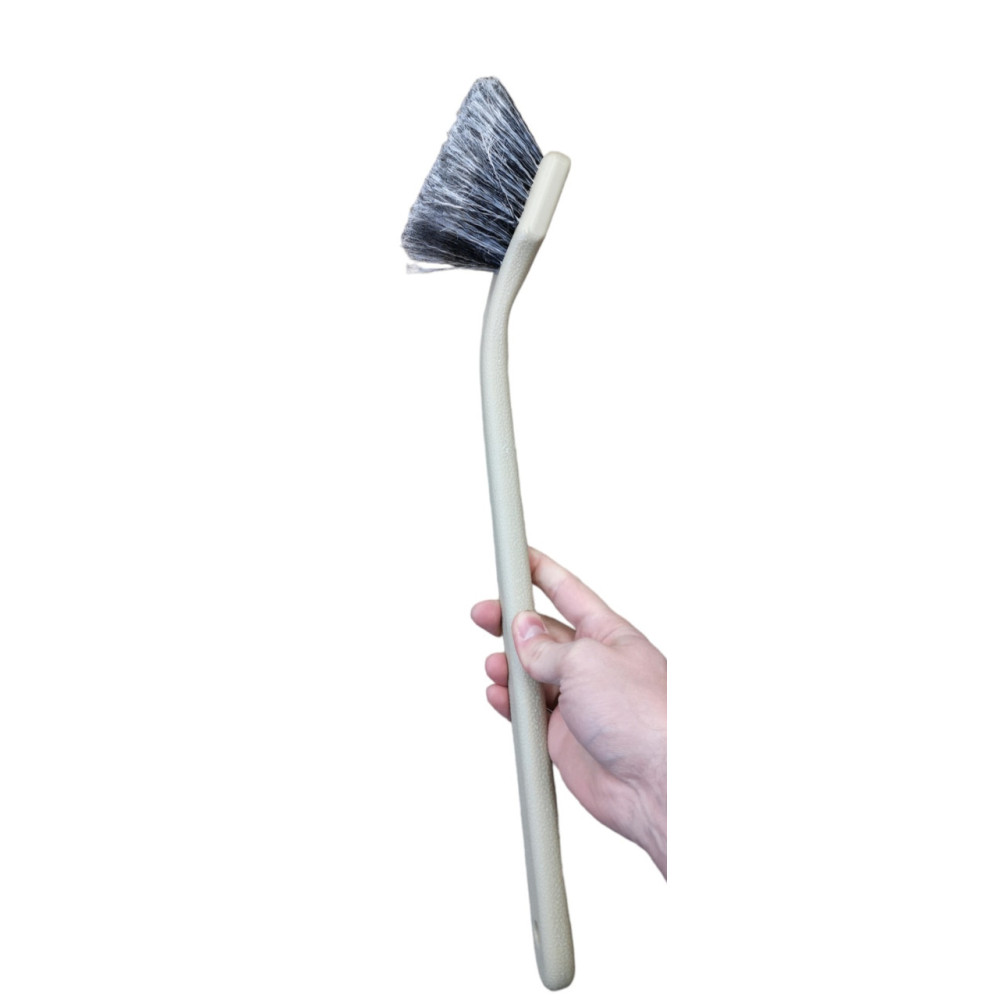 Щітка з довгою ручкою для мийки дисків та арок - MaxShine Wheel Brush бежевий (MS-WB36)