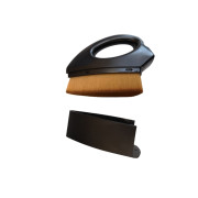 Щітка з кришкою - MaxShine Detailing Brush Ultra Soft High Density With Lid чорно-бежевий (MS-WB59)