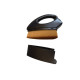Щітка з кришкою - MaxShine Detailing Brush Ultra Soft High Density With Lid чорно-бежевий (MS-WB59)
