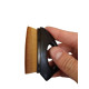 Щітка з кришкою - MaxShine Detailing Brush Ultra Soft High Density With Lid чорно-бежевий (MS-WB59)
