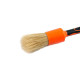 Щітка пензель для детейлінгу - MaxShine Detailing Brush Boar’s Hair #12 бежевий/ж/ч (MS-M03M)