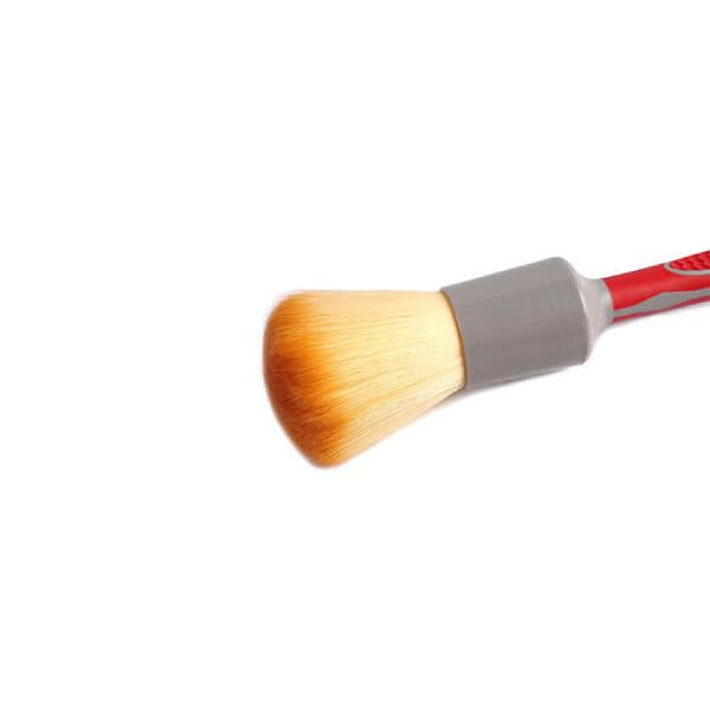 Щітка пензель для детейлінгу - MaxShine Detailing Brush Ultra Soft #12 жовтий/ж/ч (MS-M04M)